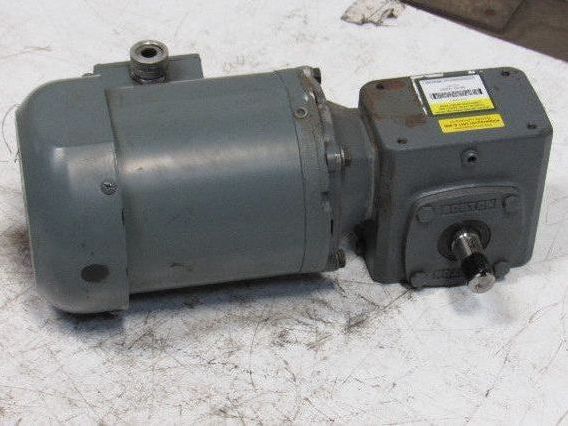Boston Gear F71810ZB5J 10:1 Ratio .5 1/2Hp 3Ph 208-230/460V Electric Gear Motor