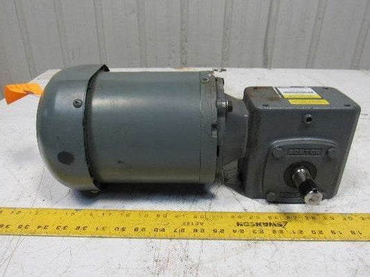 Boston Gear F71810ZB5J 10:1 Ratio .5 1/2Hp 3Ph 208-230/460V Electric Gear Motor