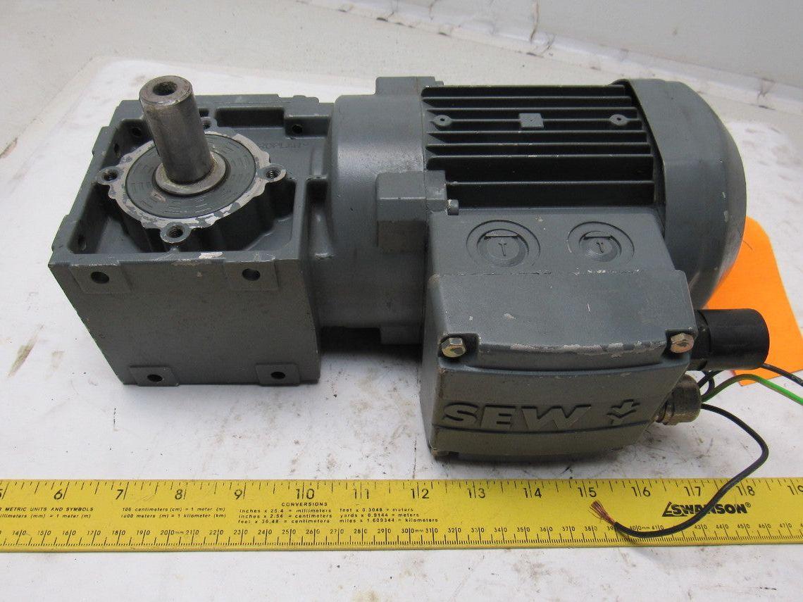 Sew Eurodrive R37 DR63M4TFIS Electric Gear Motor 277/480V 3Ph  42 RPM