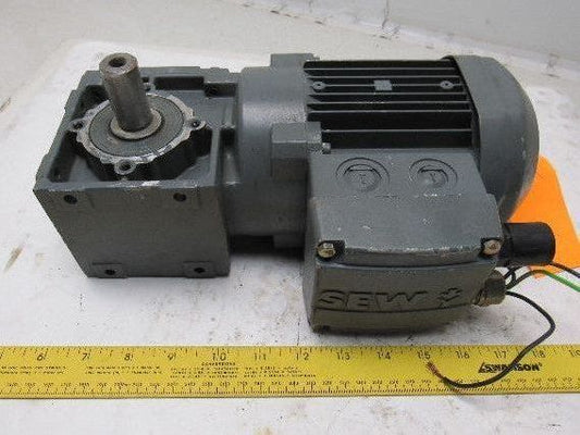 Sew Eurodrive R37 DR63M4TFIS Electric Gear Motor 277/480V 3Ph  42 RPM