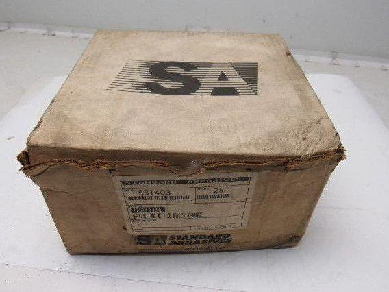 Standard Abrasives 531403 9-1/8 36E Z Quick Change Resin Fiber Disc lot of 25