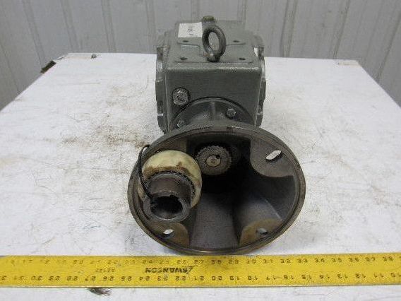 Us Motors Series 2000 28:1 Ratio 1750RPM 62.5 Output Thru Shaft Gear Reducer