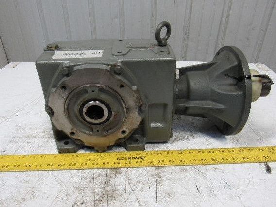 Us Motors Series 2000 28:1 Ratio 1750RPM 62.5 Output Thru Shaft Gear Reducer