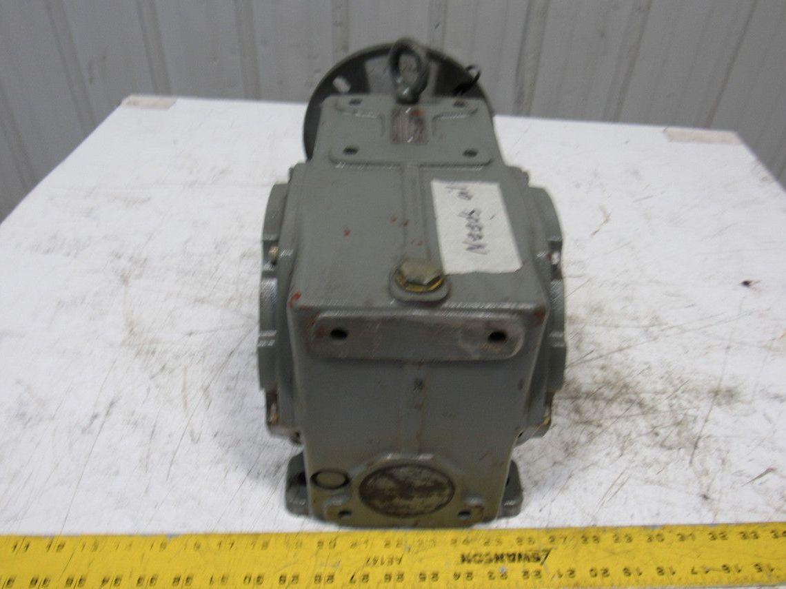 Us Motors Series 2000 28:1 Ratio 1750RPM 62.5 Output Thru Shaft Gear Reducer