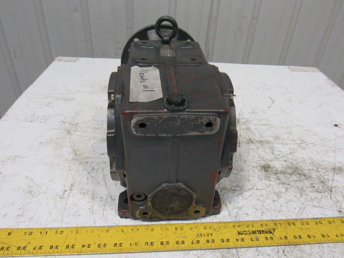 US Motors Series 2000 28:1 Ratio 1750RPM 62.5 Output Thru Shaft Gear Reducer