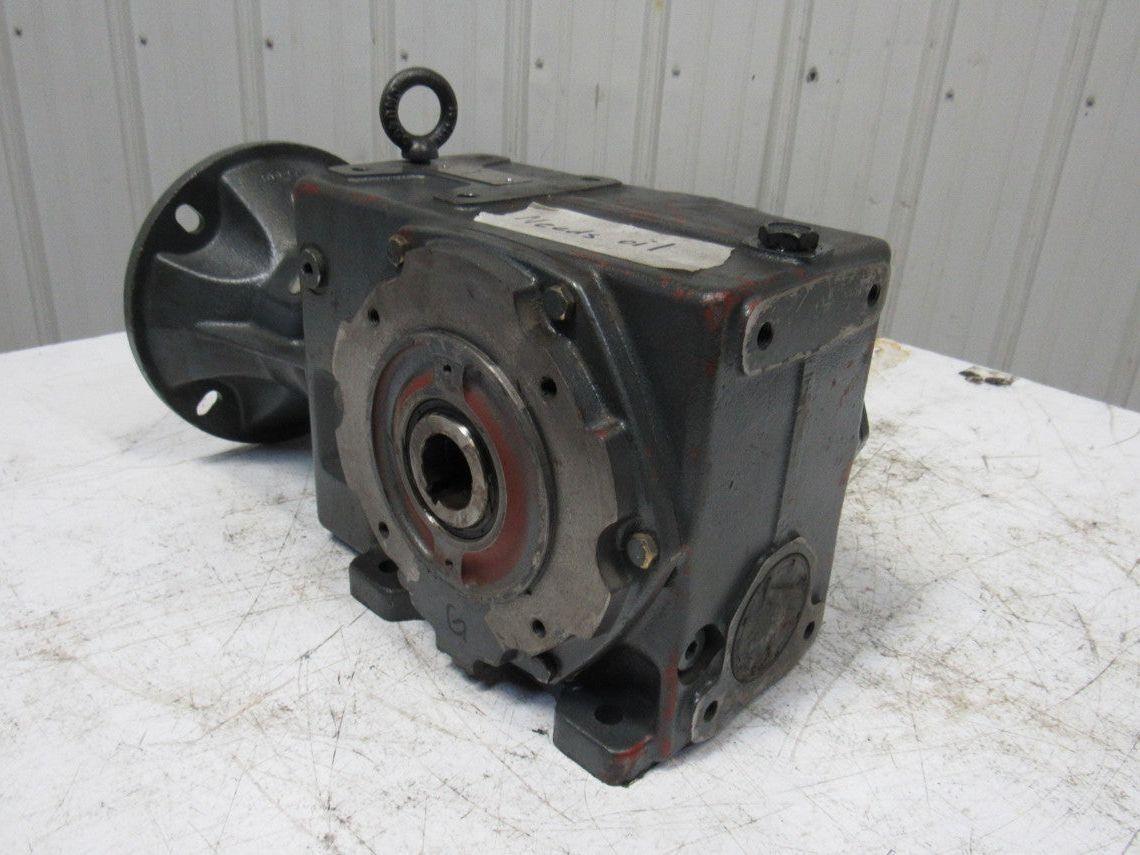US Motors Series 2000 28:1 Ratio 1750RPM 62.5 Output Thru Shaft Gear Reducer