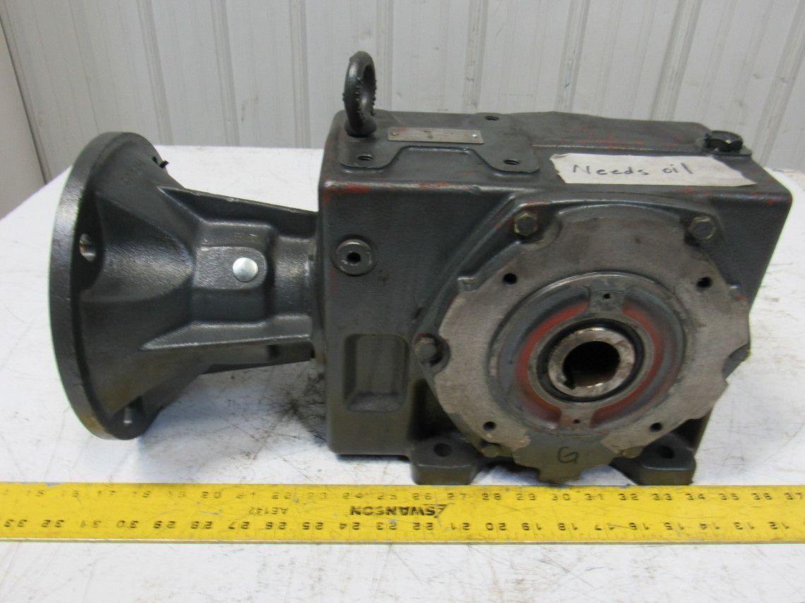 US Motors Series 2000 28:1 Ratio 1750RPM 62.5 Output Thru Shaft Gear Reducer
