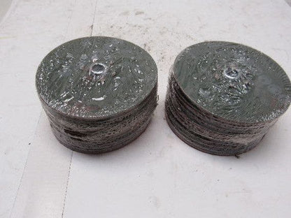 CGW 5" X5/8-11  36 Grit  Quick Lock Ceramic Blend Disc 12200 RPM Max lot of 25