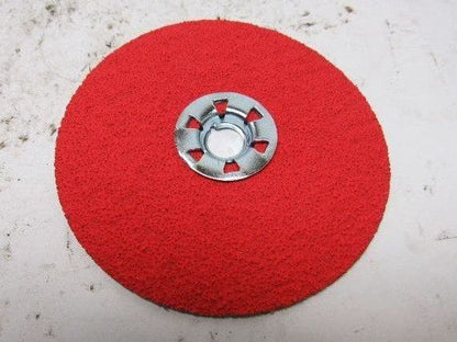 CGW 5" X5/8-11  36 Grit  Quick Lock Ceramic Blend Disc 12200 RPM Max lot of 25