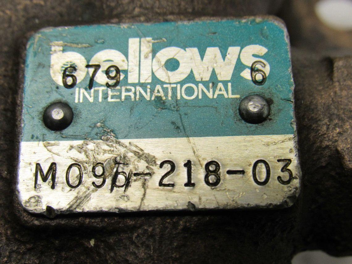 Bellows M09521803 3 Way Cam Operated Air Pilot Mechanically Actuated Valve
