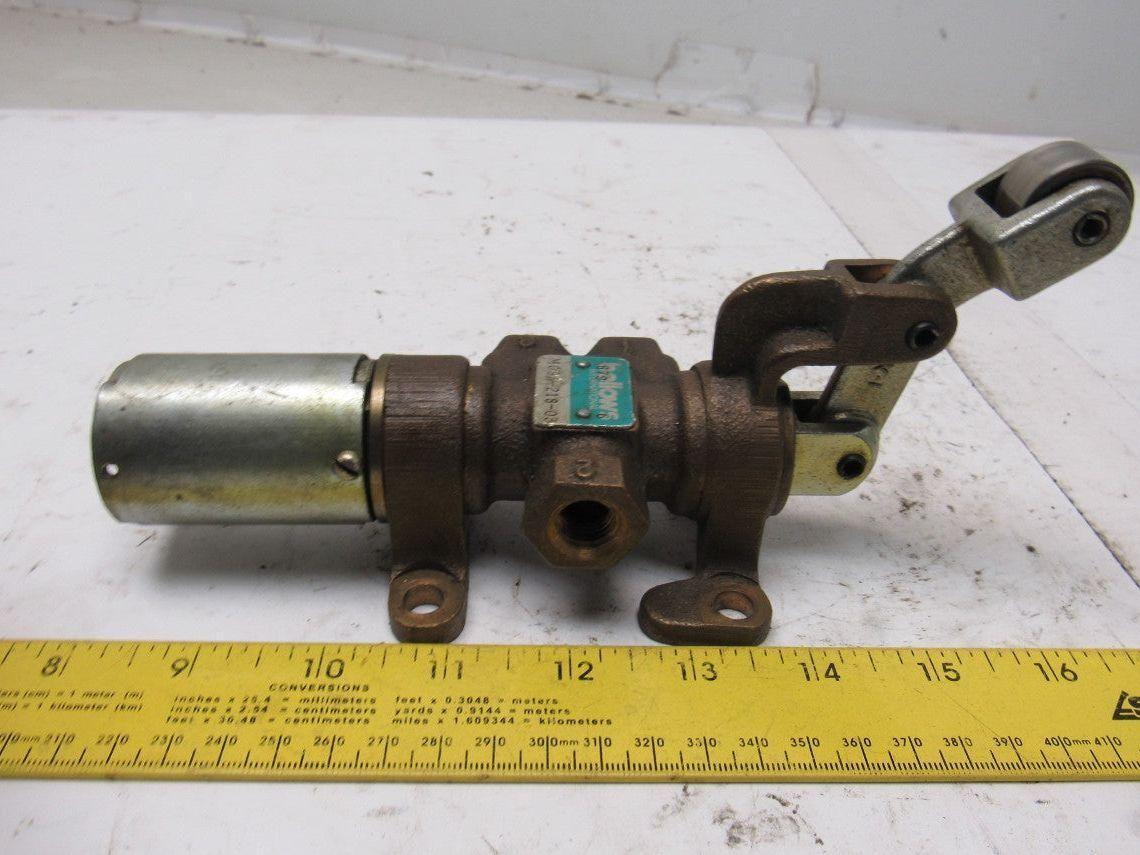 Bellows M09521803 3 Way Cam Operated Air Pilot Mechanically Actuated Valve