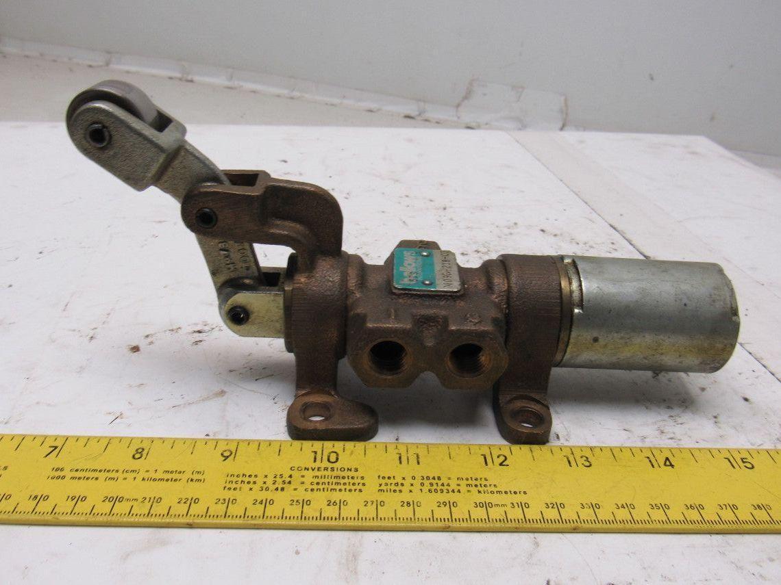 Bellows M09521803 3 Way Cam Operated Air Pilot Mechanically Actuated Valve