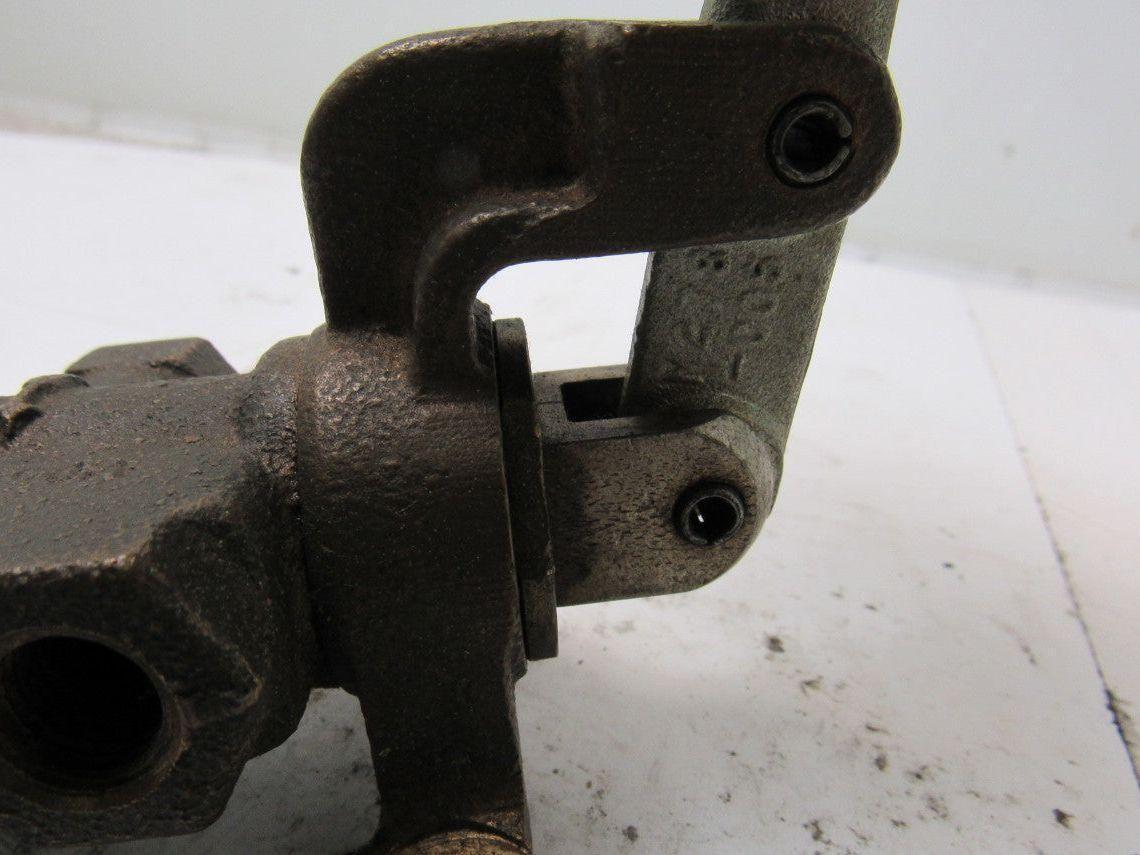 Bellows M082-218-03 3 Port Lever Operated Air Valve 1/4" Ports