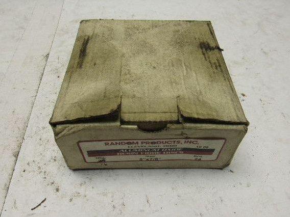 Random Products 5"x7/8" Aluminum Oxide Resin Fibre Disc 24 Grit Lot of 16