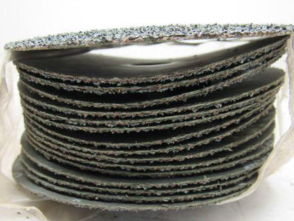 Random Products 5"x7/8" Aluminum Oxide Resin Fibre Disc 24 Grit Lot of 16