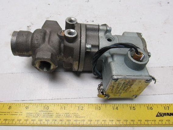 Parker N35054004  3-Way Solenoid Valve 140PSI 1/2" NPT 120V Coil
