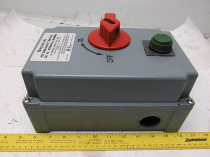 Mennekes ME40MS2A-M2PBX3 40A 3Ph 600VAC 20Hp HDI Disconnect Switch