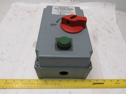 Mennekes ME40MS2A-M2PBX3 40A 3Ph 600VAC 20Hp HDI Disconnect Switch