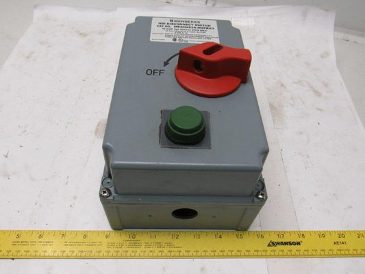 Mennekes ME40MS2A-M2PBX3 40A 3Ph 600VAC 20Hp HDI Disconnect Switch