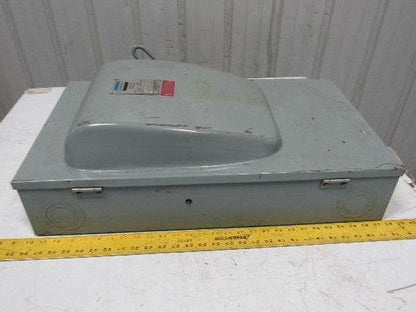 Crouse Hinds DF424A 200A 240V 3Ph 50HP Max Fusible Mechanical Disconnect