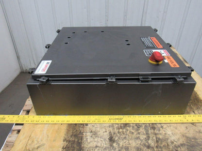 Delta Fabricating 30"x30"x8" Electrical Enclosure W/30A Disconnect Wall Mount