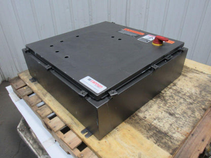 Delta Fabricating 30"x30"x8" Electrical Enclosure W/30A Disconnect Wall Mount