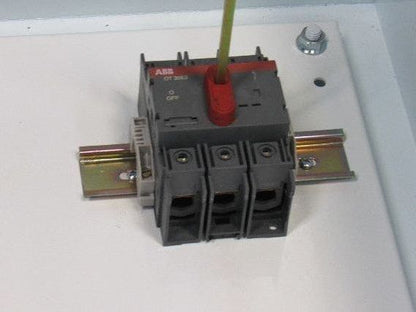 Delta Fabricating 30"x30"x8" Electrical Enclosure W/30A Disconnect Wall Mount