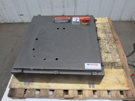Delta Fabricating 30"x30"x8" Electrical Enclosure W/30A Disconnect Wall Mount