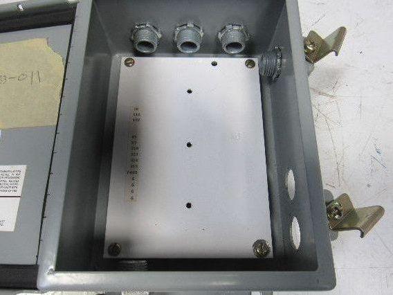 Hoffman A-806CH 8"x6"x3-1/2" Electrical Enclosure