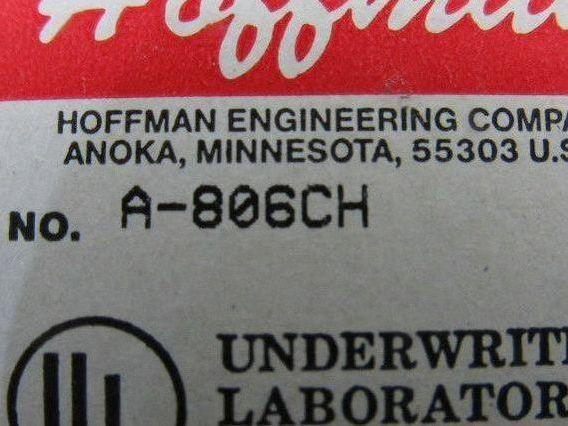 Hoffman A-806CH 8"x6"x3-1/2" Electrical Enclosure