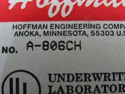 Hoffman A-806CH 8"x6"x3-1/2" Electrical Enclosure