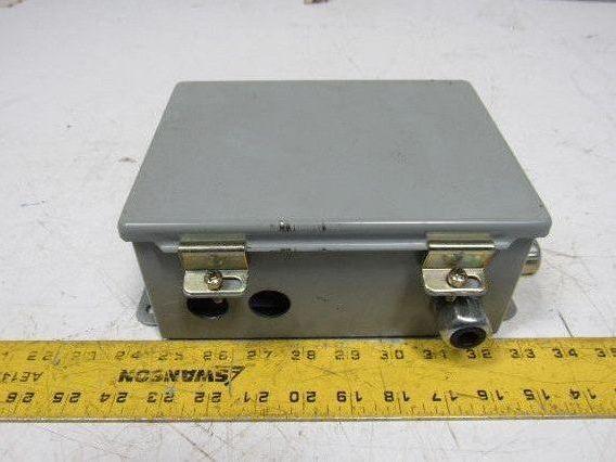 Hoffman A-806CH 8"x6"x3-1/2" Electrical Enclosure