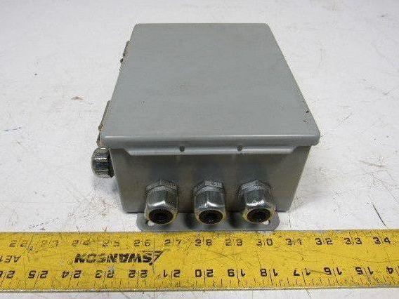 Hoffman A-806CH 8"x6"x3-1/2" Electrical Enclosure