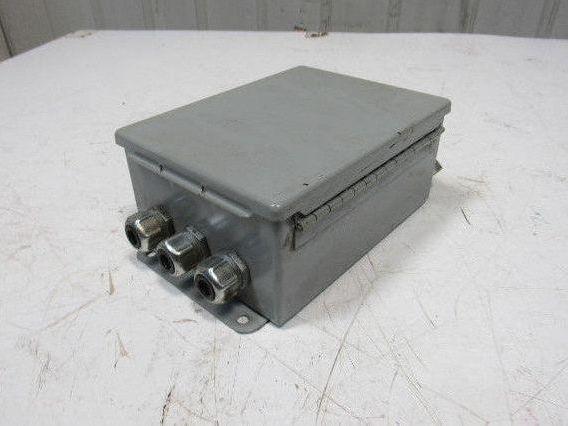 Hoffman A-806CH 8"x6"x3-1/2" Electrical Enclosure