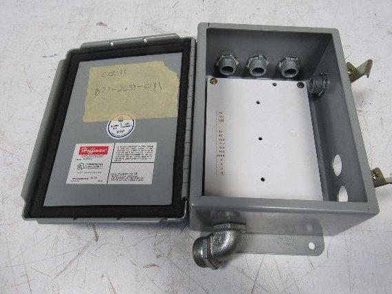 Hoffman A-806CH 8"x6"x3-1/2" Electrical Enclosure