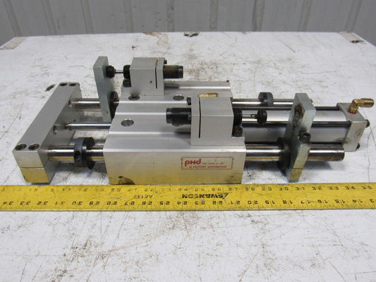 PHD SEC 26x8-BS-BT-G Pneumatic Linear Slide & Cylinder Assembly Up to 8" Stroke