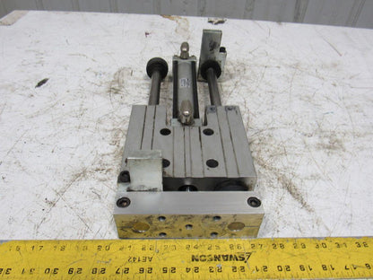 PHD SEC25x6-BS-BT-G Pneumatic Linear Slide & Cylinder Assembly Up to 6" Stroke