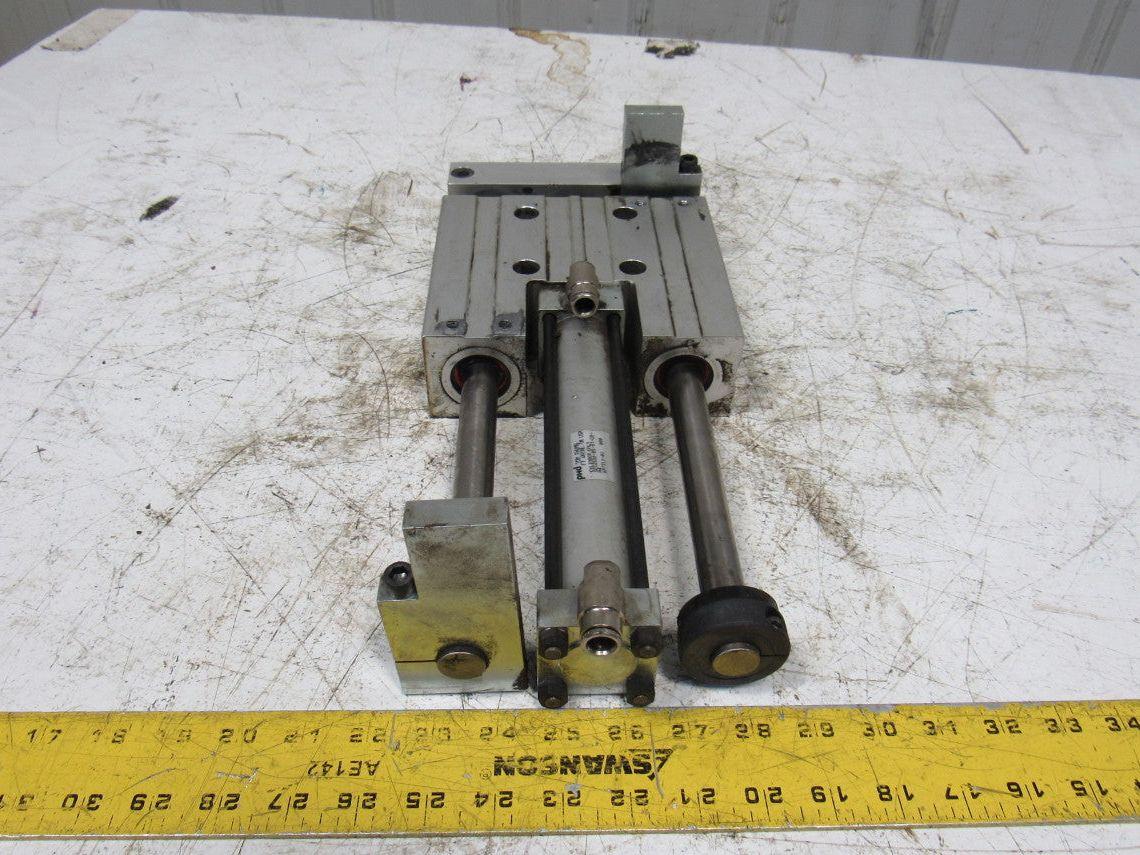PHD SEC25x6-BS-BT-G Pneumatic Linear Slide & Cylinder Assembly Up to 6" Stroke