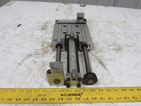 PHD SEC25x6-BS-BT-G Pneumatic Linear Slide & Cylinder Assembly Up to 6" Stroke