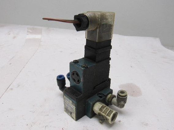 MAC 912A-PM-111JB 4 Way Single Solenoid Operated Pneumatic Valve 24V Coil
