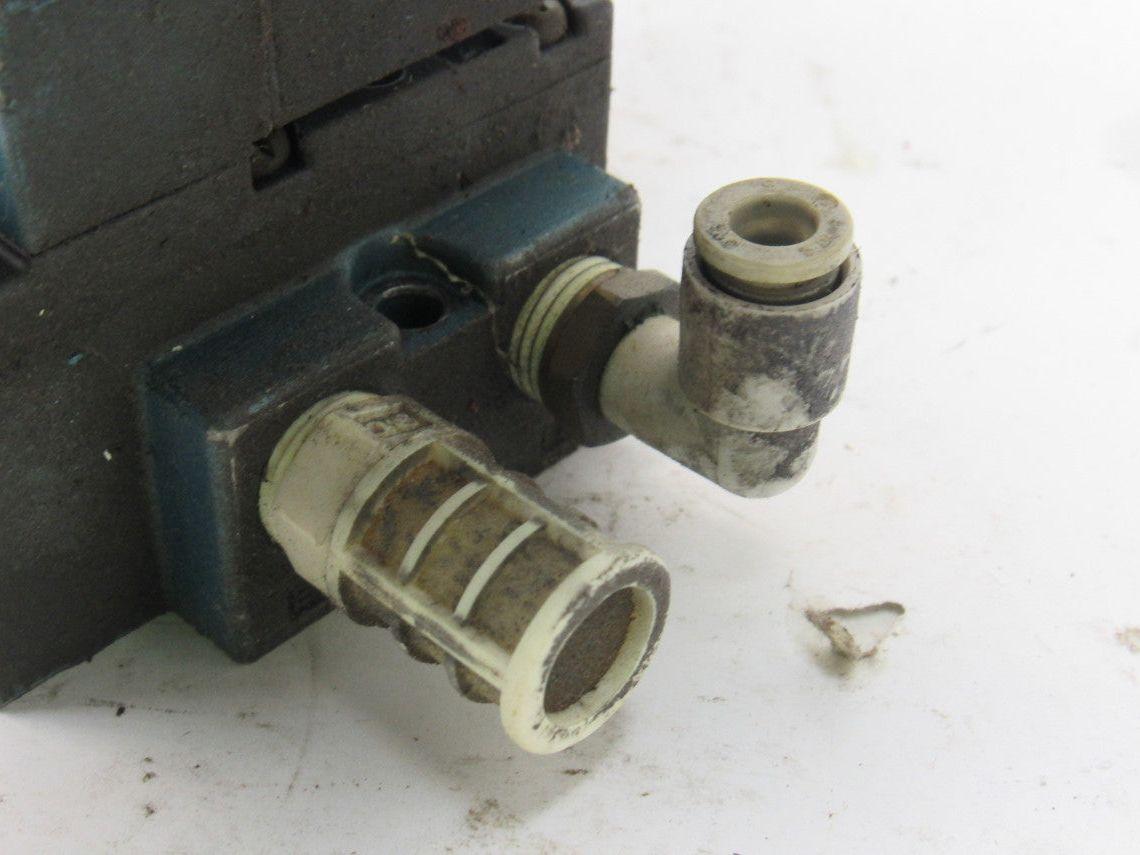 MAC 912A-PM-111JB 4 Way Single Solenoid Operated Pneumatic Valve 24V Coil