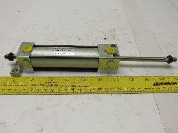 Phd DAVF 1x3-DR-P 1" Bore 3" Stroke Double Ended Rod Cylinder Push Pull
