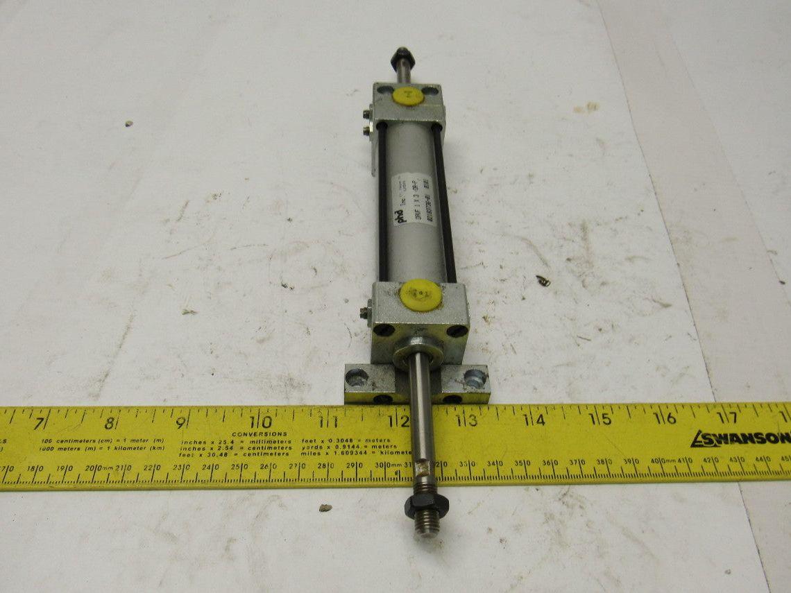 Phd DAVF 1x3-DR-P 1" Bore 3" Stroke Double Ended Rod Cylinder Push Pull