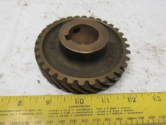 Boston HB-832 4" OD 32 Teeth 1-1/4" Bore Left Hand 14.5° Helical Gear