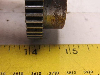 Boston NSS2045 2-1/4" OD External Tooth Spur Gear 45T 14.5° 3/8 Rough Bore