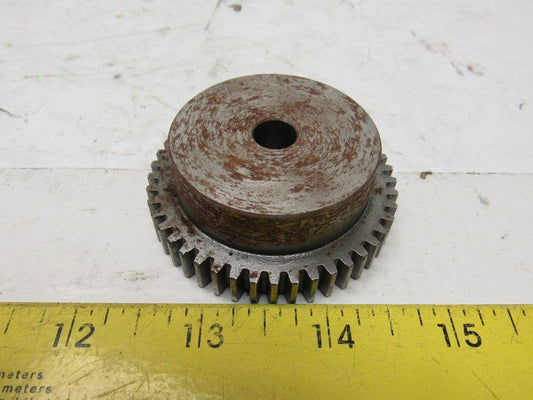 Boston NSS2045 2-1/4" OD External Tooth Spur Gear 45T 14.5° 3/8 Rough Bore