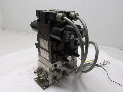 Nachi Pneumatic Directional Control Regulated Modular Valve Bank Manifold 110V