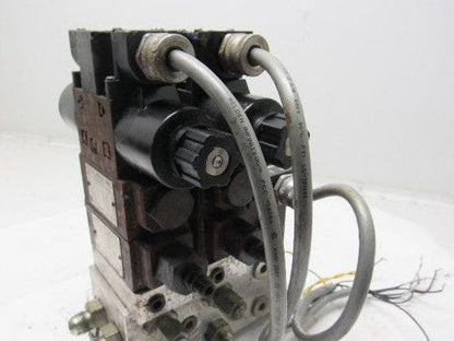 Nachi Pneumatic Directional Control Regulated Modular Valve Bank Manifold 110V