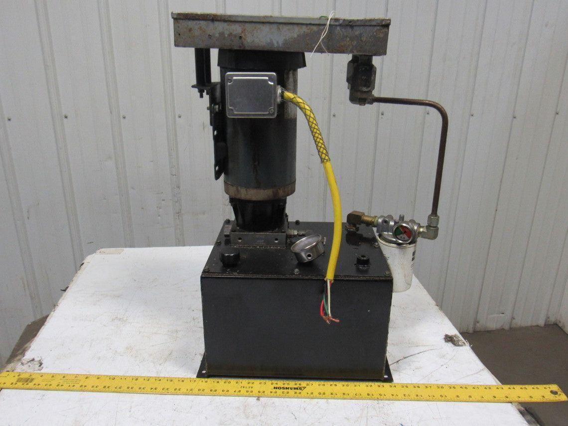 Marathon G590 3Hp 3Ph 50/60Hz Hydraulic Power Coolant Tank Pump W/ After Cooler