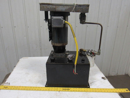 Marathon G590 3Hp 3Ph 50/60Hz Hydraulic Power Coolant Tank Pump W/ After Cooler